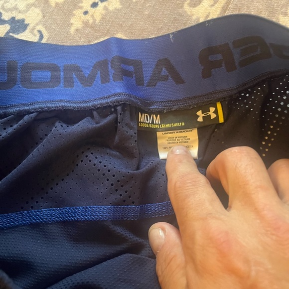Two New Under Aamour Men’s M Shorts blue and light Blue. You get both pairs! - Picture 7 of 10